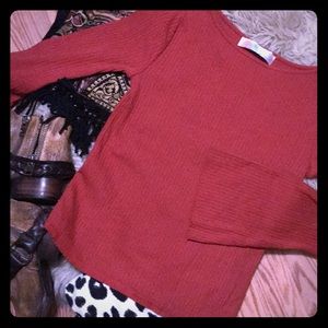 Free People Beach Relaxed Bell Sleeve Thermal